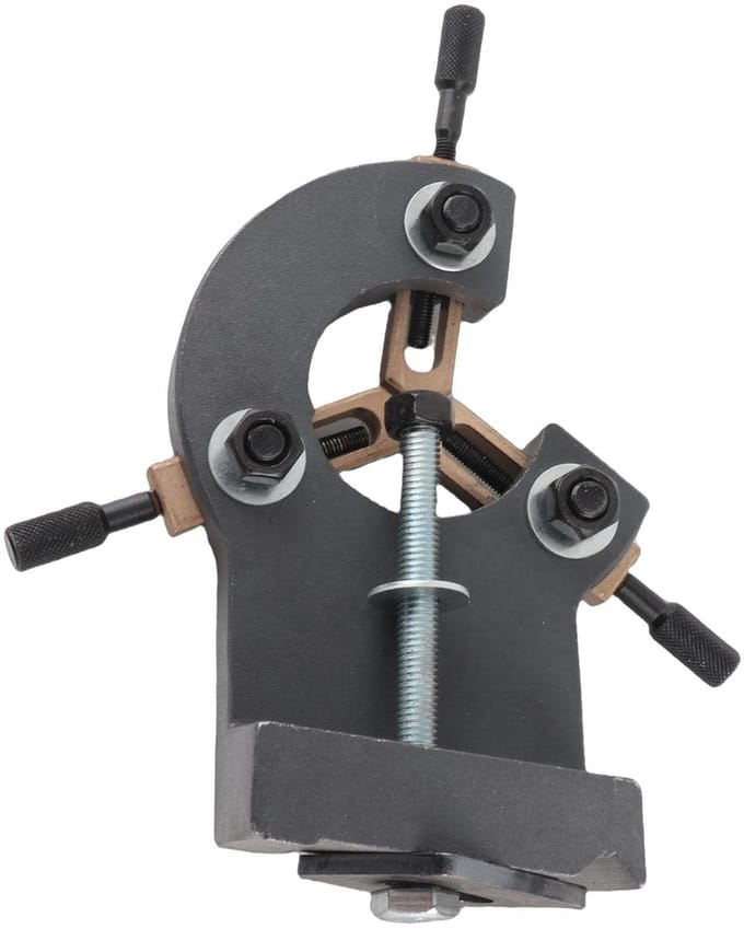 Dailygoods - Mini Draaibank Steady Rest van Aluminium voor Draaien