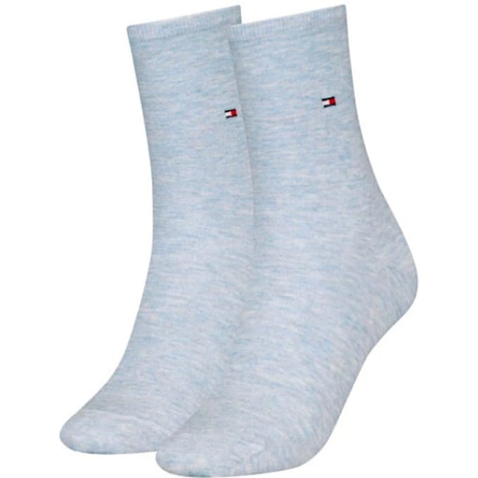 Tommy Hilfiger Sock Casual (2-pack) - dames sokken - blauw