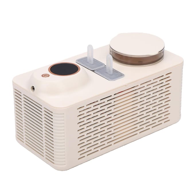 IJslolly Maker Machine 2 Holtes Automatische Zelfgemaakte Mini IJsjesmaker met 4 Stokjes voor Keuken DIY Wit