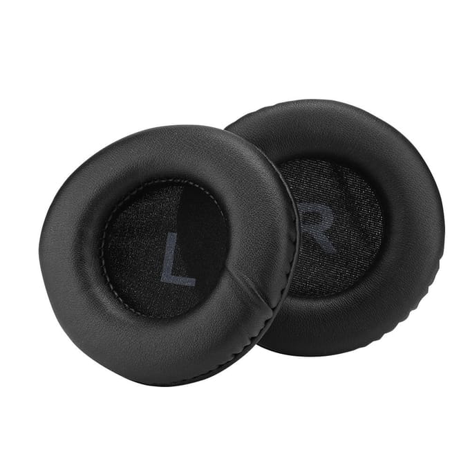 2 STUKS Universele Vervanging 90MM Oorkussens Zacht Schuim Kussen Headset Hoes Etui black