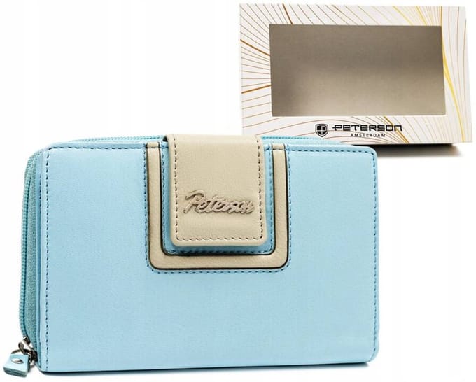 Peterson - Dames Portemonnee - RFID Bescherming - Leer - Elegant