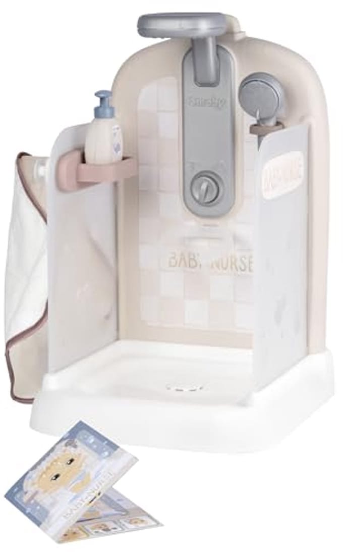 Functionele Babydouche met Accessoires voor Poppen - Geschikt voor Poppen tot 40 cm - Vanaf 3 Jaar