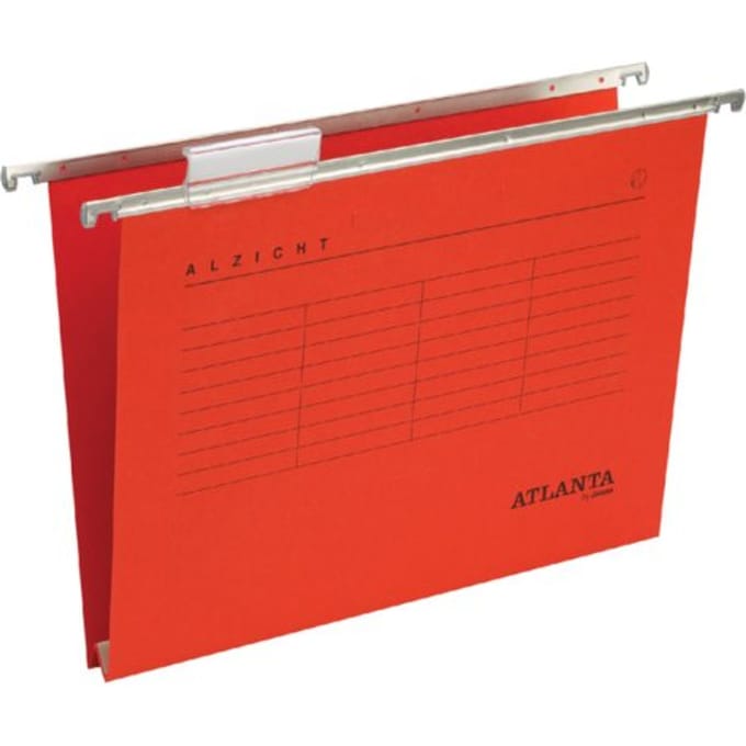 Hangmap Djois Alzicht folio frontaal recycled U-bodem rood