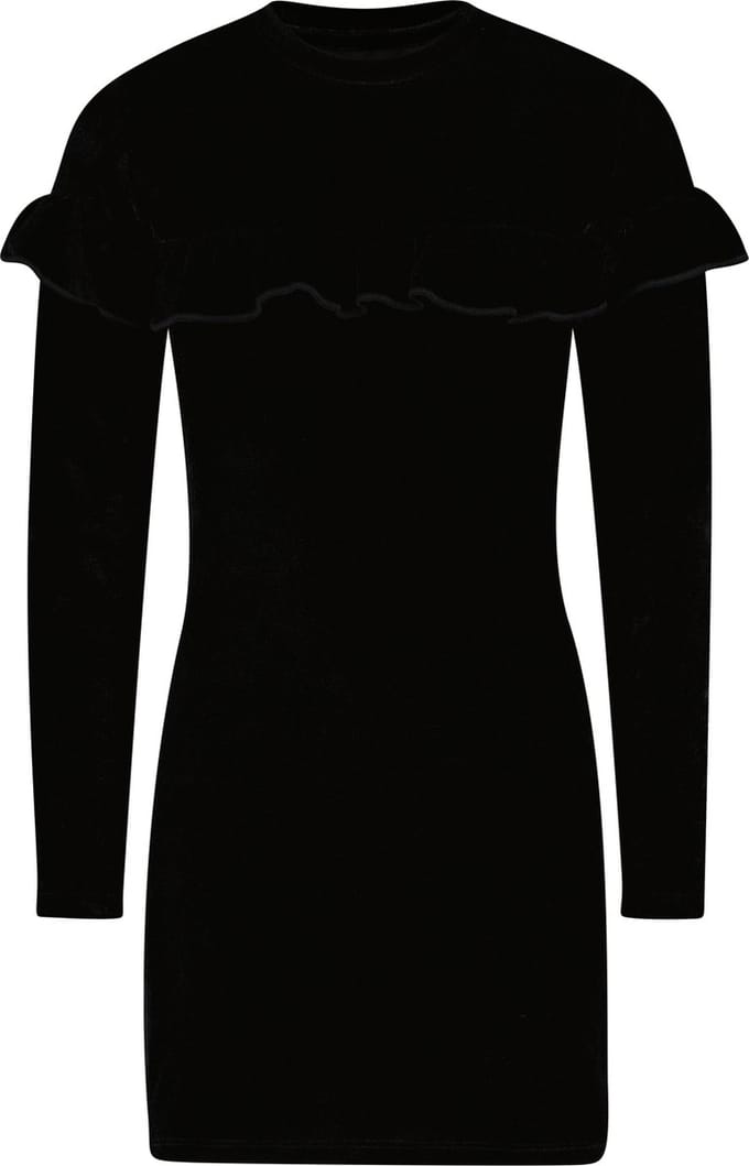 4PRESIDENT Meisjes jurk - Black - Maat 164 - Meisjes jurken