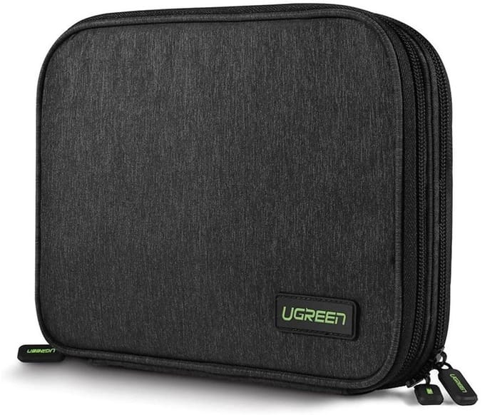 Ugreen – Elektronica Opbergtas – Accessoires Organizer – Tabletvak – Grijs