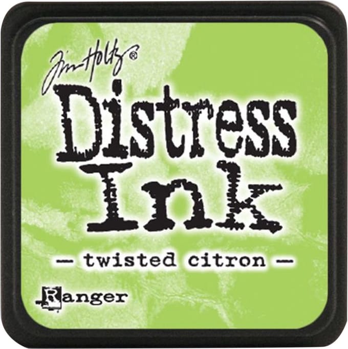 Tim Holtz - Distress Stempelkussen - Mini ink pad - Twisted citron - TDP47322