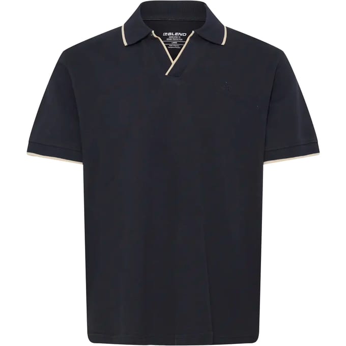 Blend - BHEDIN SPLITNECK POLO S/S - Heren - Polo's