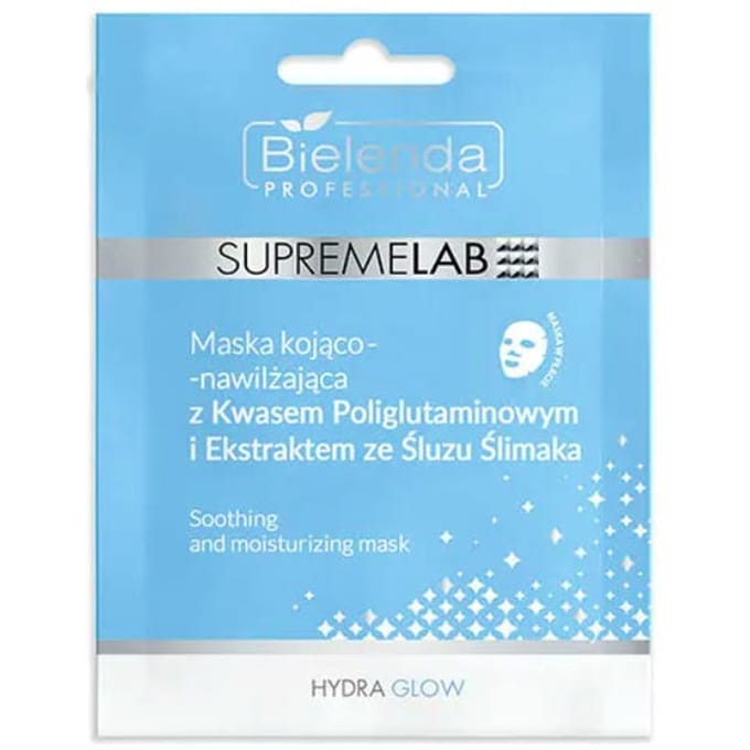 Bielenda Supremelab Hydra Glow Soothing Moisturising Sheet Mask 1 st