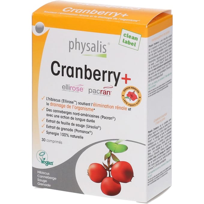 Physalis® Cranberry+ 30 Tabletten