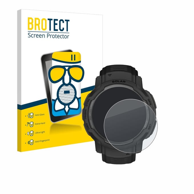 BROTECT - Screenprotector voor Garmin Instinct Crossover AMOLED - Folie Beschermfolie Beschermglas matte