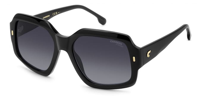 Carrera 304 56/18/140 Dames Zonnebril Zwart Vrouw