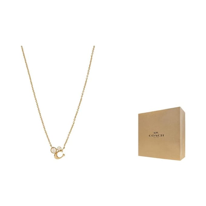 COACH Glazen Kettingen Dames Goud C9447-GLD One Size gray