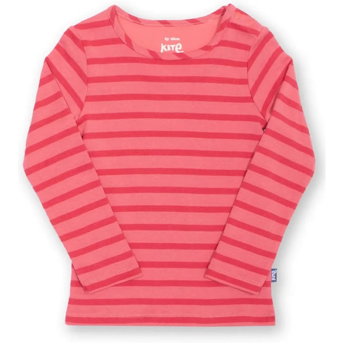 Meisjes-T-shirt met lange mouwen Kite Rosey Posey Stipe