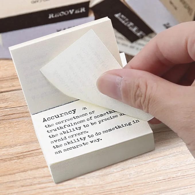 Mo-Card Dictionary Library Series - Woordenboek A-B voor Journaling & Scrapbook