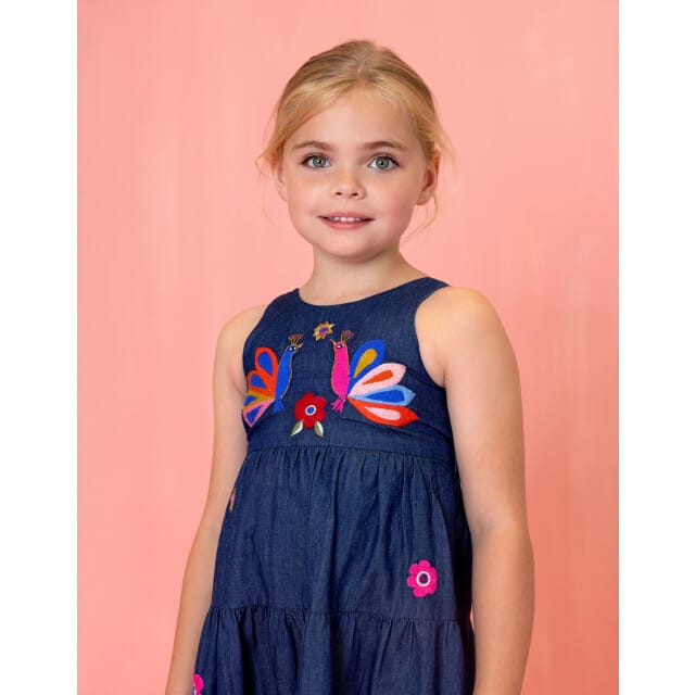 Oilily Dolly Jurk- maat110/5yr Ultramarine