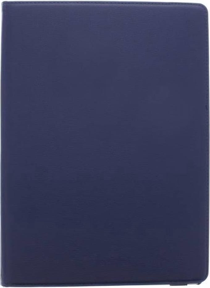 Finnacle - Tablet Hoes Geschikt voor iPad Pro 12.9 - 360° Draaibare Bookcase - Donkerblauw