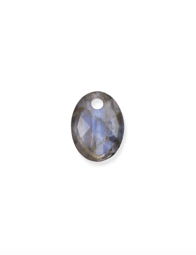 Sparkling Jewels Hanger Medium Oval Labradoriet PENGEM18-MO