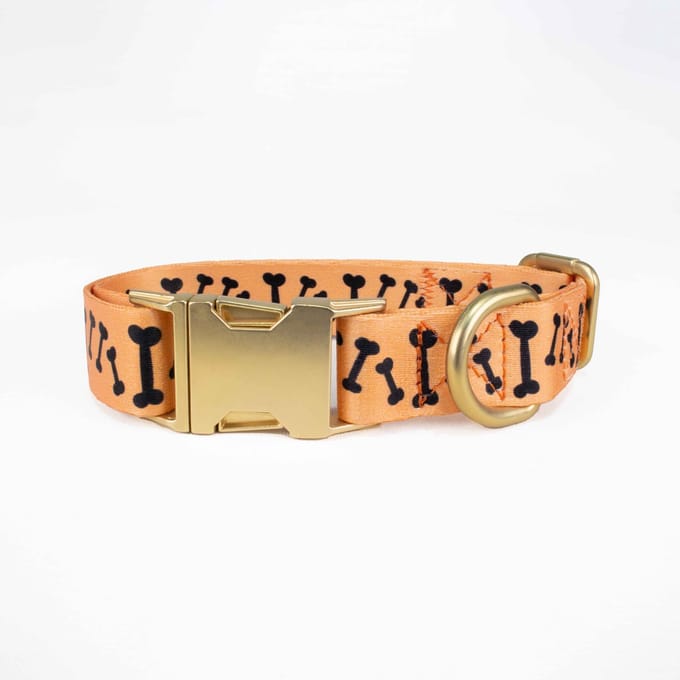 Luxe Halsband voor Honden-Metaal-Verstelbaar- 29 Cm-42Cm x 2,5 Cm-D168