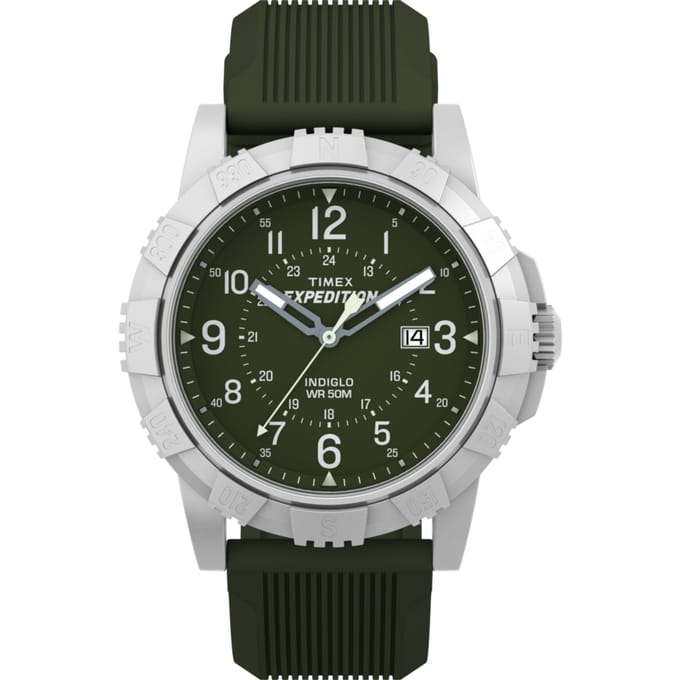 Timex Expedition North Ridge TW4B32100 Horloge - Siliconen - Groen - Ø 45 mm