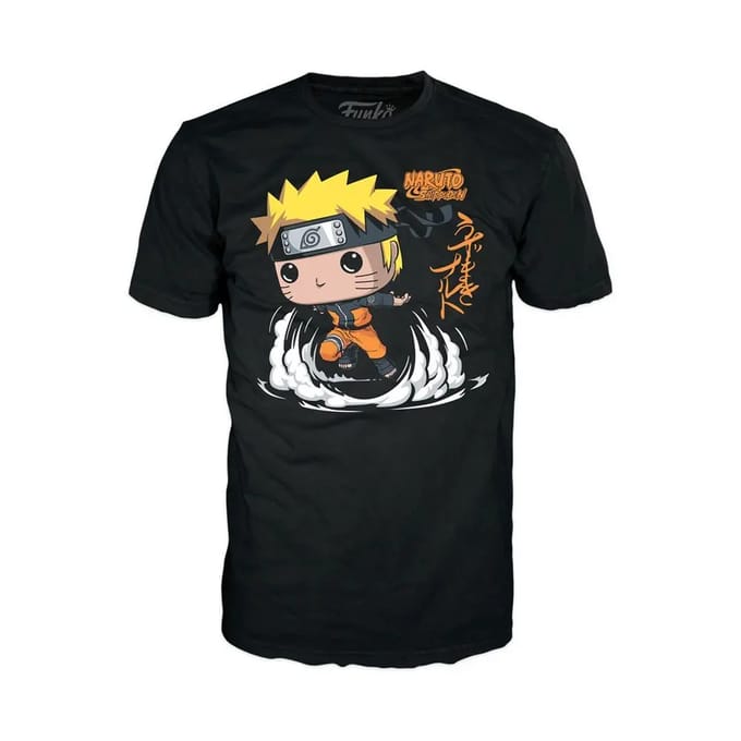 Verzamel T-shirt en beeldje Funko Naruto POP! Running