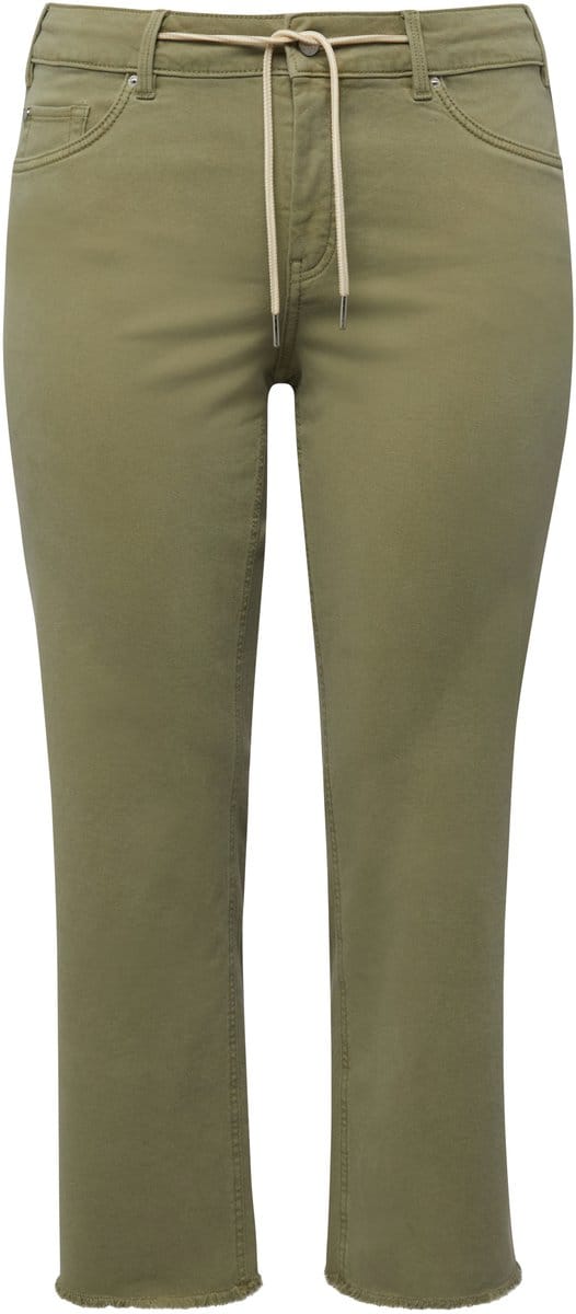 s.Oliver - female - Gesneden jeans / Recht model / Halfhoog / Rechte pijp