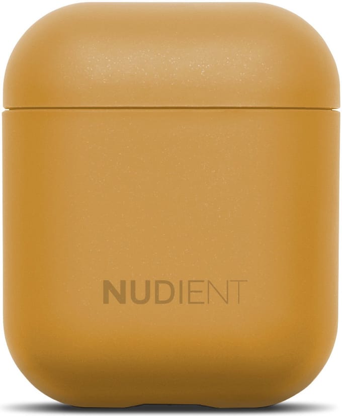 Nudient Thin hoesje geschikt voor AirPods 1 / 2 - Geel