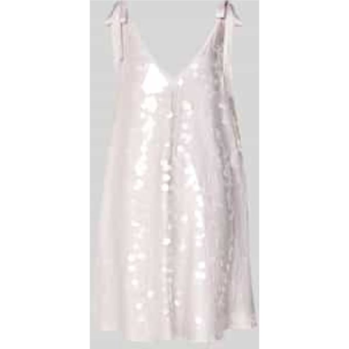 Jurk met all-over pailletten