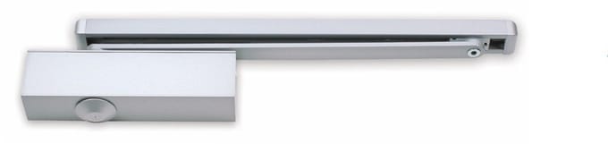 DEURDRANGER INCLUSIEF GLIJARM T91B ZILVER, EN 3, CAM ACTION
