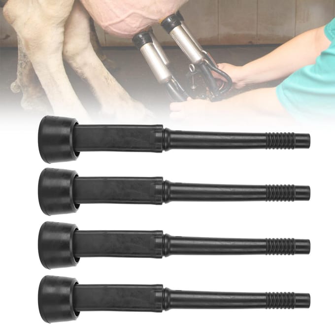 4 stuks Melkbekervoeringen Rubber Speenbekervoeringen Vee Schapen Melkmachine Accessoire
