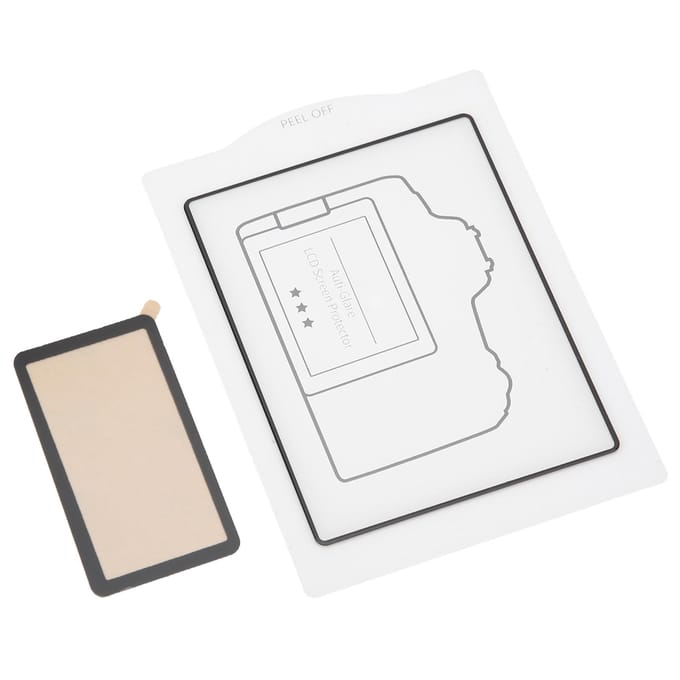 LCD Anti-Reflectie Screen Protector Camera Beschermfolie Cover voor Nikon D800 D800E beige