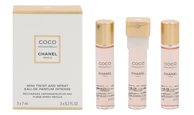Chanel Eau De Parfum Intense Navulbare Tasverstuiver Chanel - Coco Mademoiselle Eau De Parfum Intense Navulbare Tasverstuiver  - 21 ML