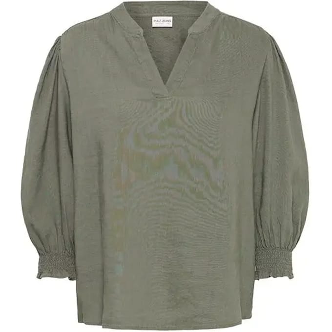 3/4 damesblouse Pulz Jeans Luca