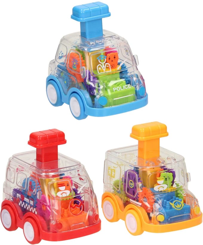 Press en Go Tandwielen Auto