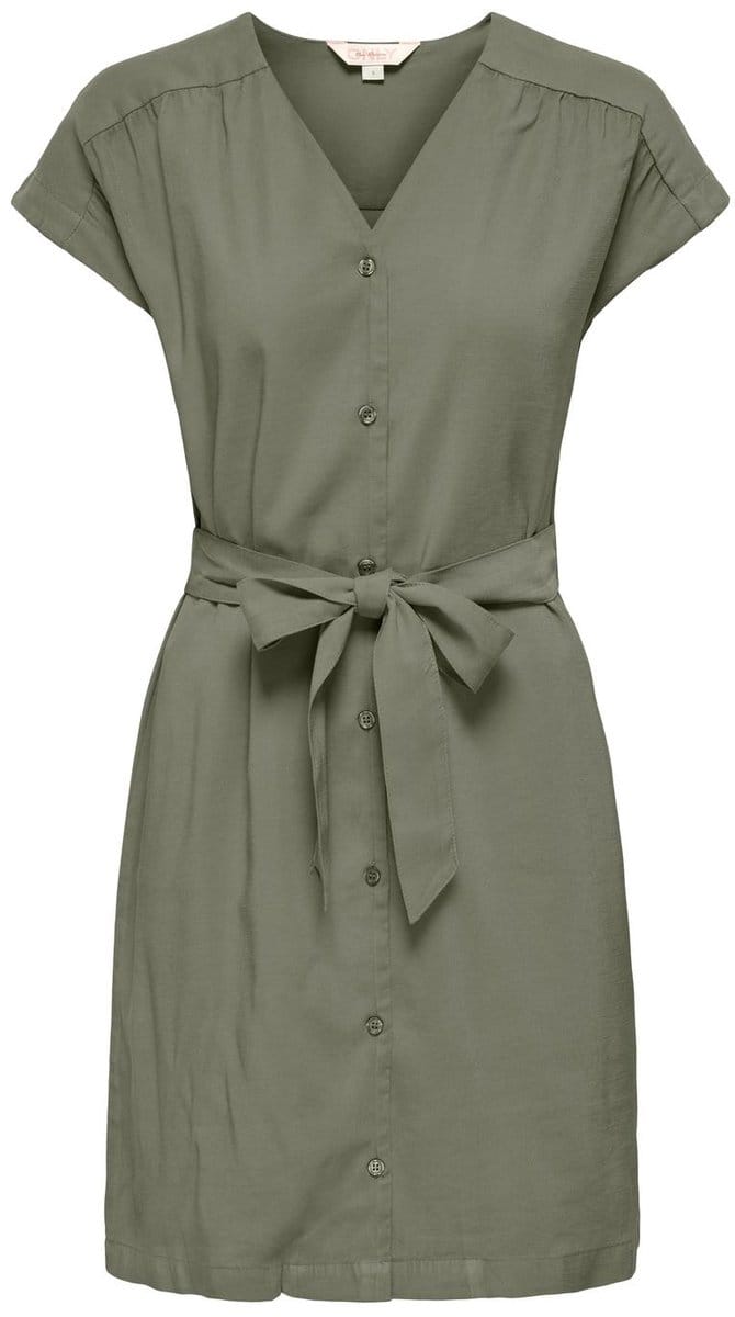 ONLY - ONLARIS LIFE SHORT CAP DRESS WVN CC - Meisjes - Mini jurken