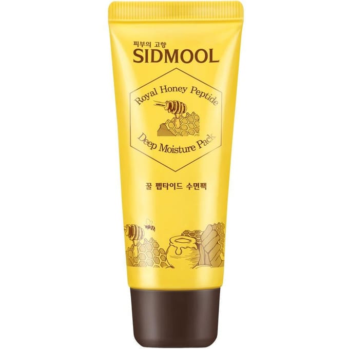 SIDMOOL Honing Peptide Slaapmasker Diep Hydraterend Glow Masker 40ml