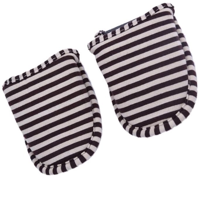 IMstore - Travel Slippers - Herbruikbaar - Grijs Gestreept - Comfortabel - Voor
