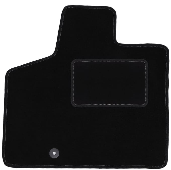 Bestuurdersmat zwart voor: Lancia Voyager minivan (2008-2016)