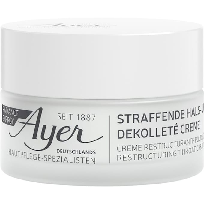 Ayer Radiance Energy Herstructurerende Keelcrème Hals & decolleté Dames 50 ml