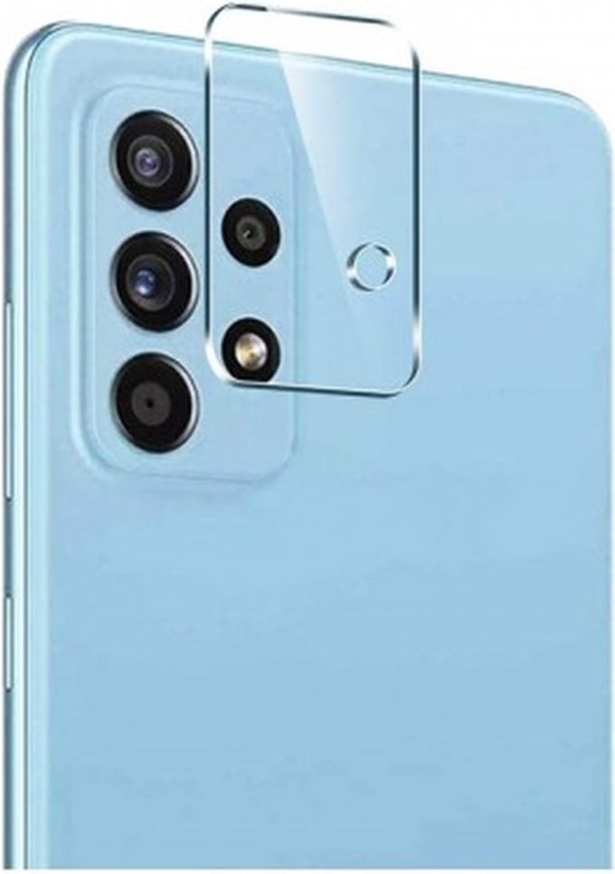 Camera lens Protector 2x Geschikt voor: Samsung Galaxy A52 / A52s 4G & 5G - screen protector - glas - bescherm je camera - beschermglas - Transparant