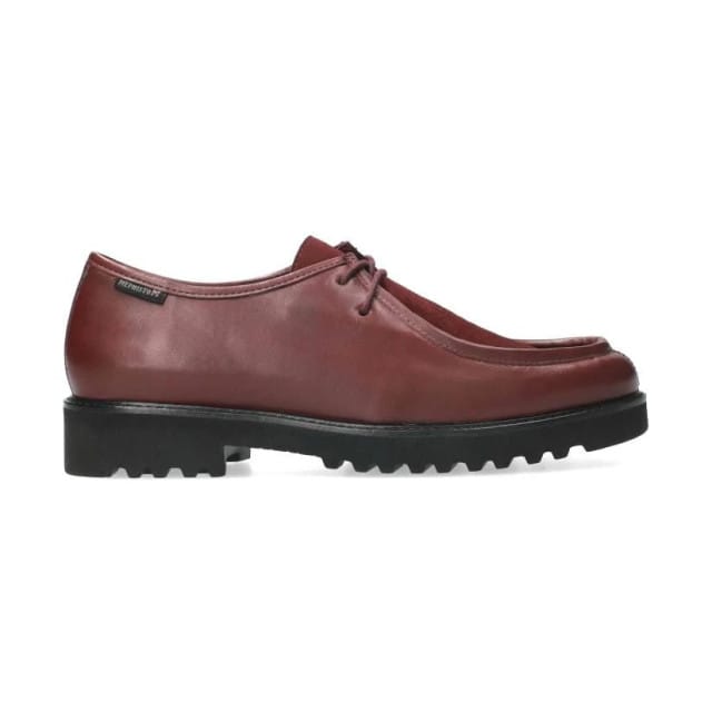 Mephisto Sonie - dames veterschoen - Rood - maat 35.5 (EU) 3 (UK)