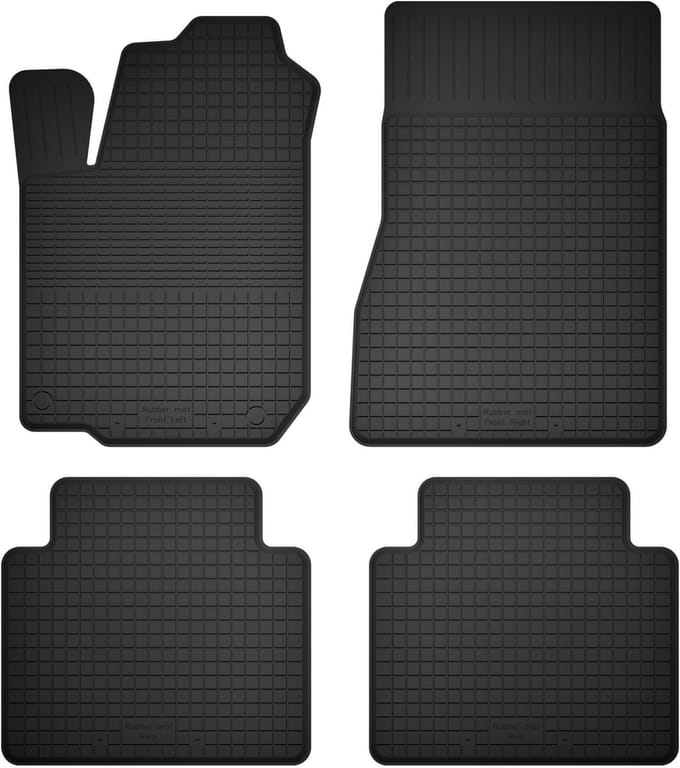Wielganizator BasicProtect Serie - Rubber Matten - Honda Legend II - 1,5 cm Randen