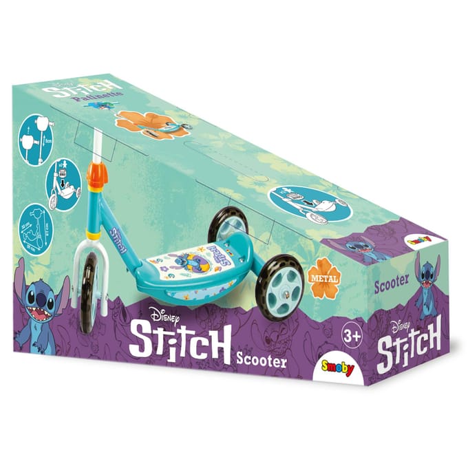 Smoby - Lilo & Stitch - Stitch - Scooter - Step - Vanaf 3 jaar.