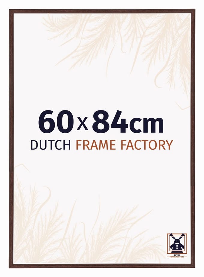 Fotolijst 60x84 cm - Kunststof - Bruin - Angers