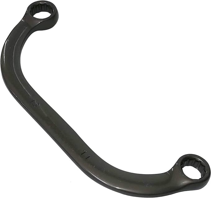 Solidchoice - C-vormige Dubbelring Sleutelmoer, 11 mm - 13 mm
