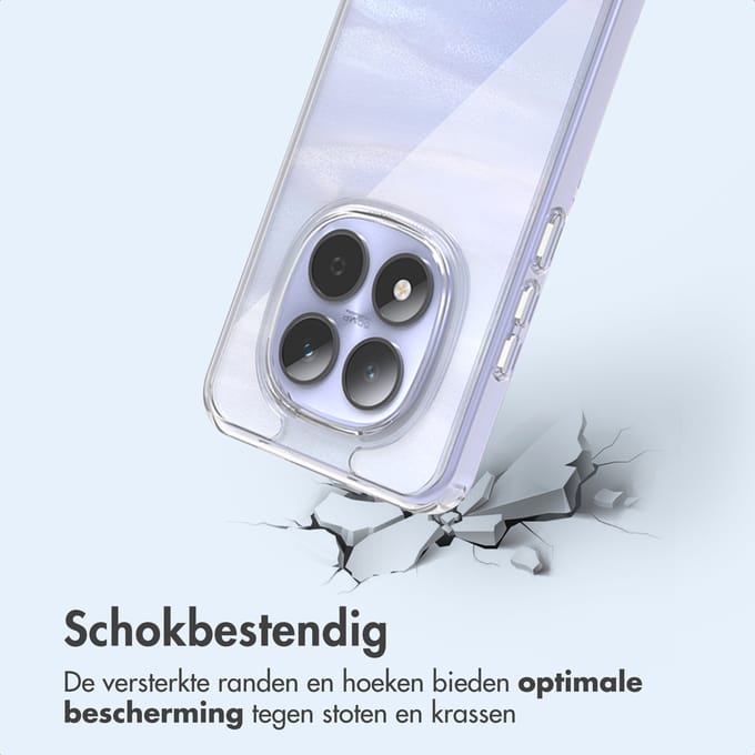imoshion Doorzichtig Hoesje - Geschikt voor Xiaomi Redmi Note 15 Pro (5G) - Stevige Transparante Backcover met Verstevigde Hoeken en Krasbestendige Achterkant