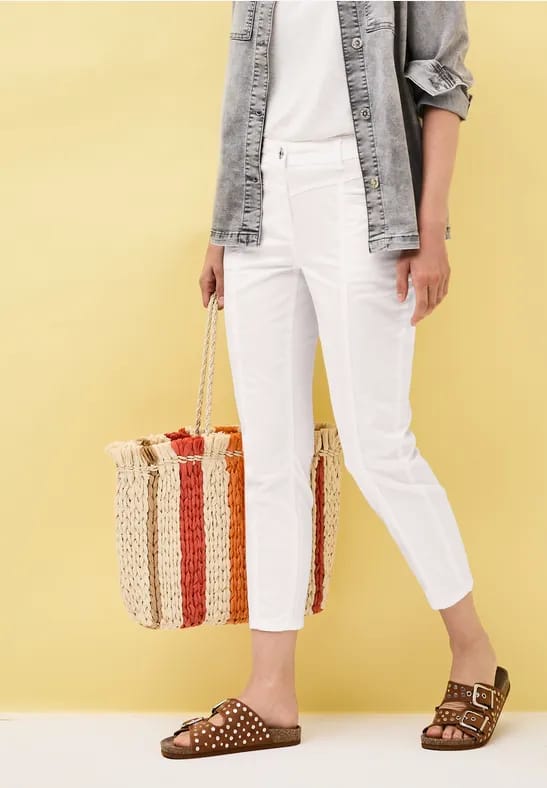 7/8 straight legs broek
