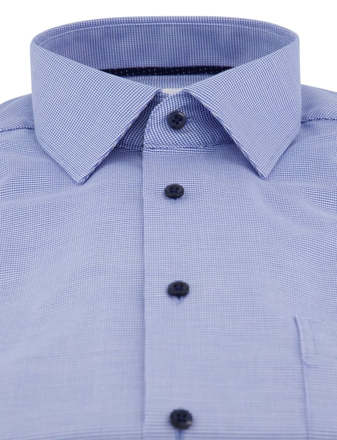 Eterna business overhemd blauw