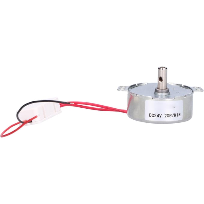 DC Motor 20RPM CCWCW 4W 24V Horizontale Tapas-as Industriële Benodigdheden Apparatuur 50TYC