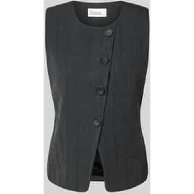 Gilet met knoopsluiting, model 'Luna'
