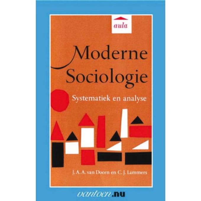 Moderne Sociologie - Vantoen.Nu - J.A.A. van Doorn
